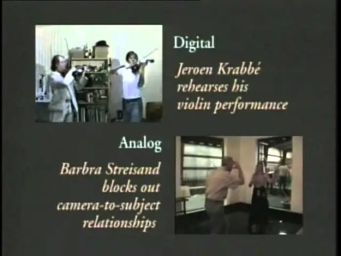 Video for the film The Prince of Tides — "The Prince of Tides" - EXTRA - Barbra directing (blocking - the dinner scene!) w/ violin