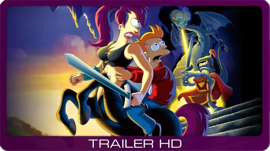 Video for the film Futurama: Bender's Game — Futurama: Bender's Game ≣ 2008 ≣ Trailer