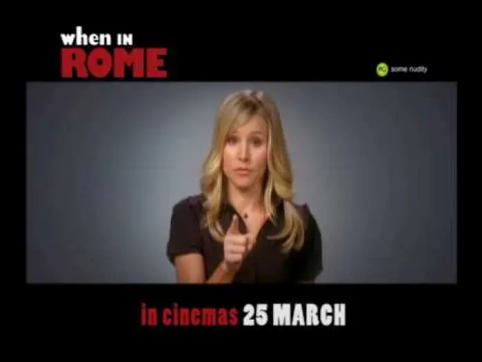 Video for the film When in Rome — Trailer (30secs)