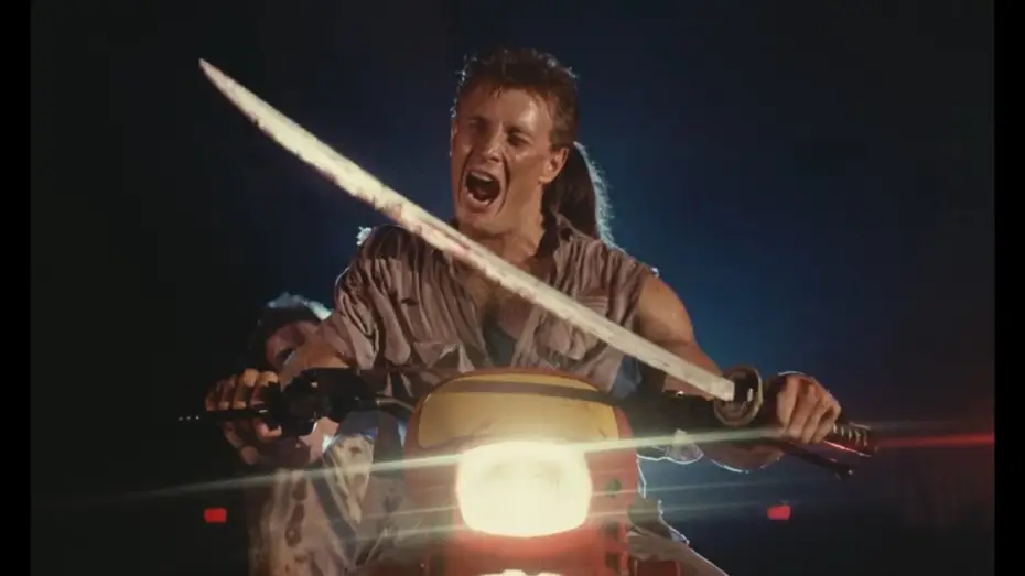 Video for the film Demons — Demons (1985) Dirtbike and Katana
