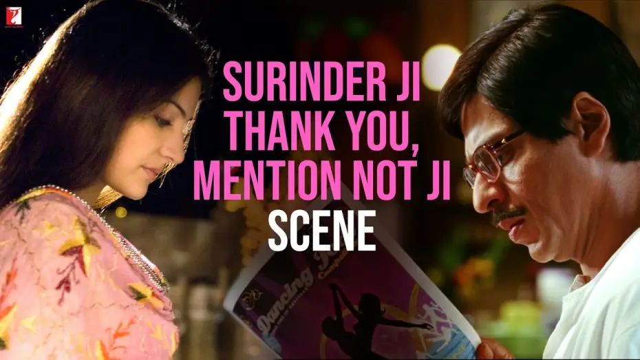 Video for the film Rab Ne Bana Di Jodi — Surinder Ji Thank You, Mention Not Ji | Scene | Rab Ne Bana Di Jodi | Shah Rukh Khan, Anushka Sharma