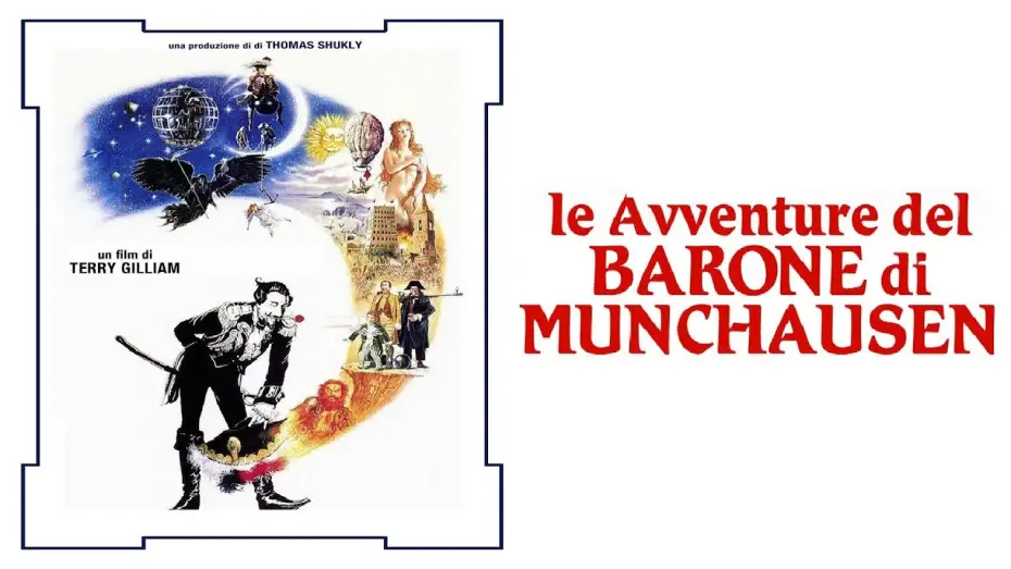 Video for the film The Adventures of Baron Munchausen — Le avventure del barone di Munchausen (film 1988) TRAILER ITALIANO