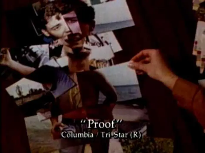 Video for the film Proof — Proof (1991) Trailer