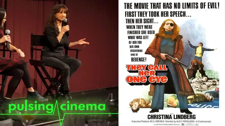 Video for the film Thriller: A Cruel Picture — They Call Her One Eye - Christina Lindberg Q and A