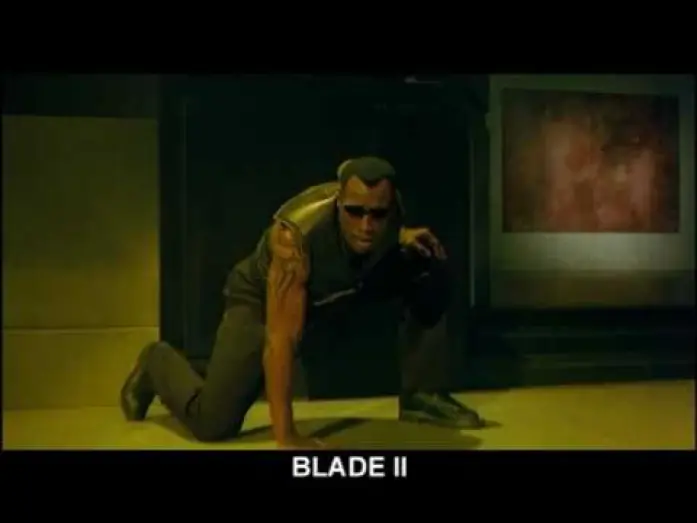 Video for the film Blade II — Blade 2 trailer ita