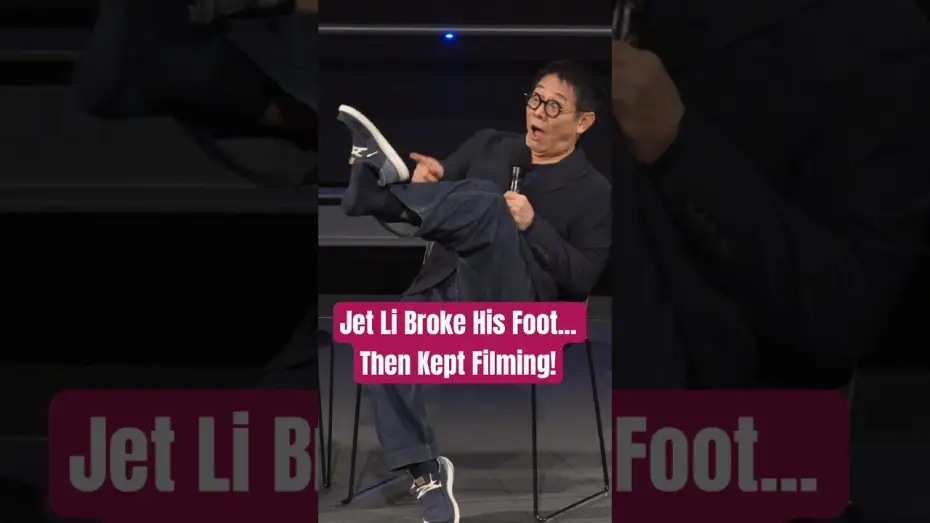 Video for the film Once Upon a Time in China — Jet Li Once Broke His Leg... Then Kept Filming Anyway!