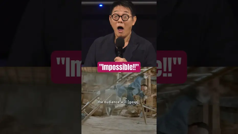 Video for the film Once Upon a Time in China — The Origin of Jet Li's Iconic 'Shadowless Kick'