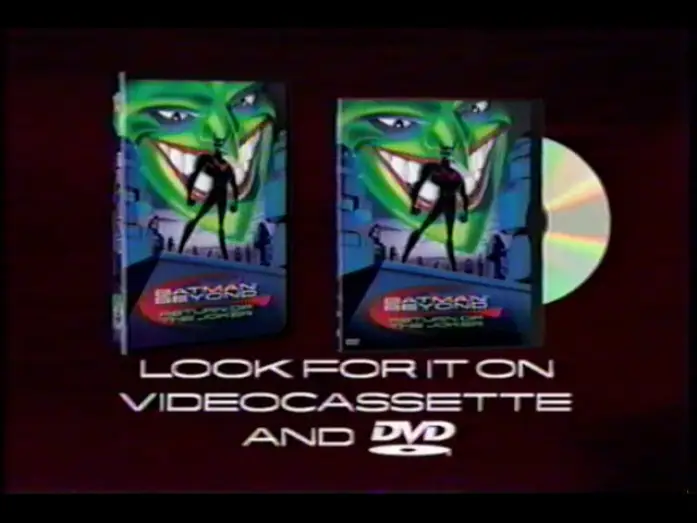 Video for the film Batman Beyond: Return of the Joker — Batman Beyond - Return of the Joker (2000) Trailer (VHS Capture)