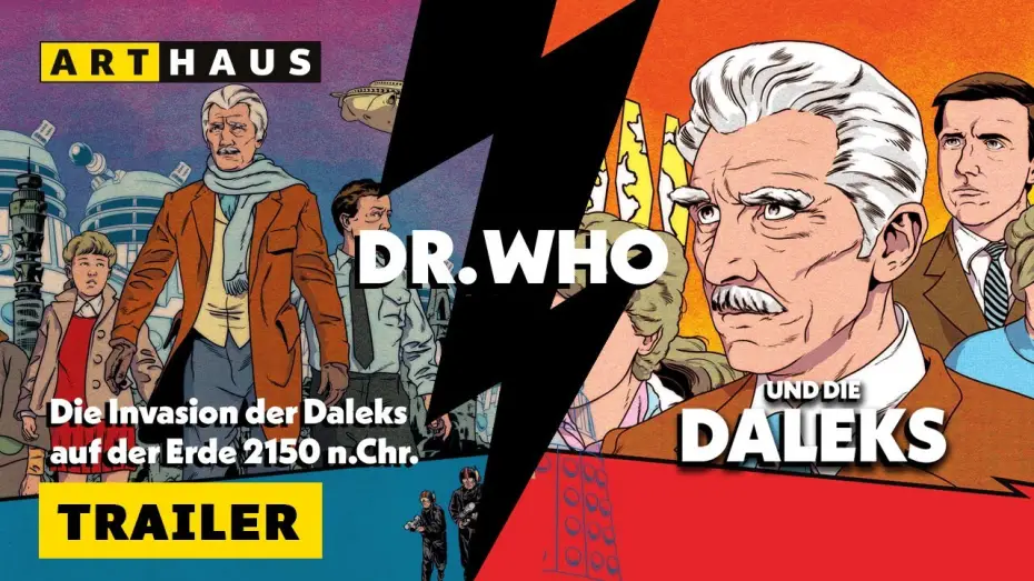 Video for the film Daleks' Invasion Earth: 2150 A.D. — Trailer