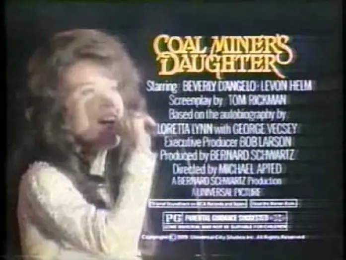 Video for the film Coal Miner's Daughter — Coal Miner's Daughter 1980 TV trailer