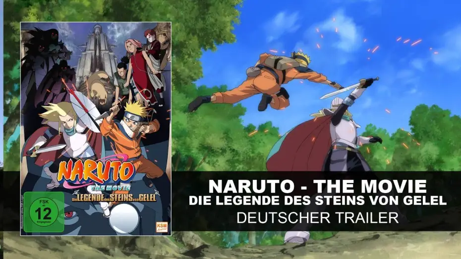 Video for the film Naruto the Movie: Legend of the Stone of Gelel — Naruto - The Movie 2: Die Legende des Steins von Gelel (Deutscher Trailer) | HD | KSM