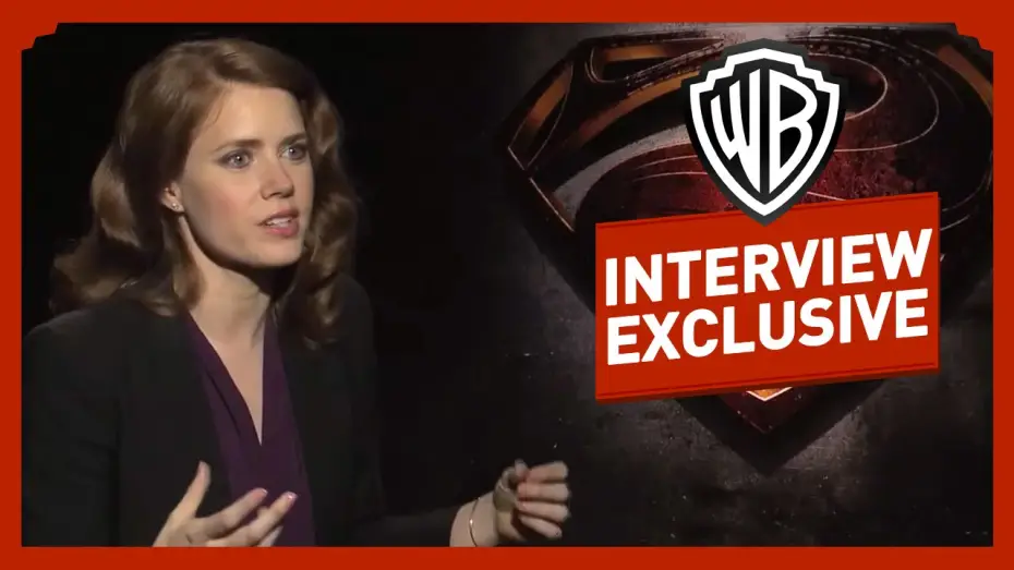 Video for the film Man of Steel — Interview - Amy Adams