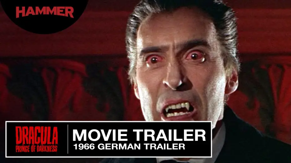 Video for the film Dracula: Prince of Darkness — 1966 German Trailer