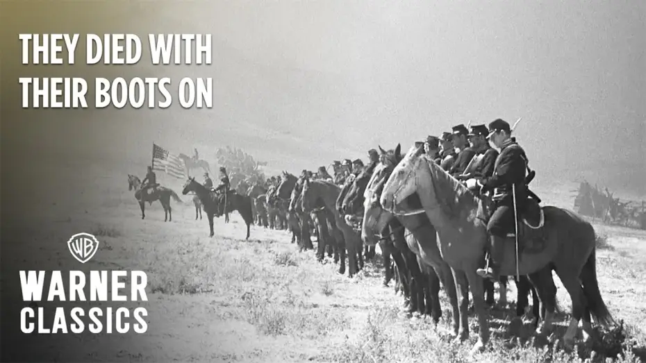 Video for the film They Died with Their Boots On — Custer Takes Command