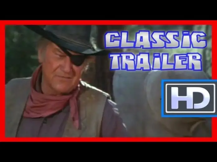 Video for the film Rooster Cogburn — Rooster Cogburn Official Trailer - John Wayne, Katharine Hepburn Western Movie (1975) HD