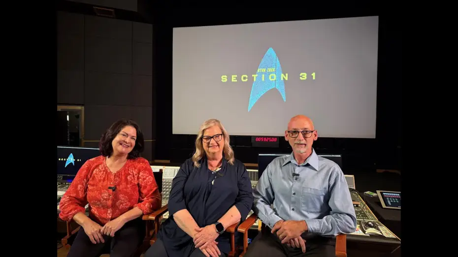 Video for the film Star Trek: Section 31 — Inside the Foley of Star Trek: Section 31 with Alyson Moore, Katie Rose & Darrin Mann