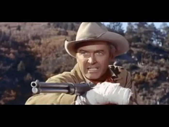 Video for the film The Man from Laramie — James Stewart Brawls