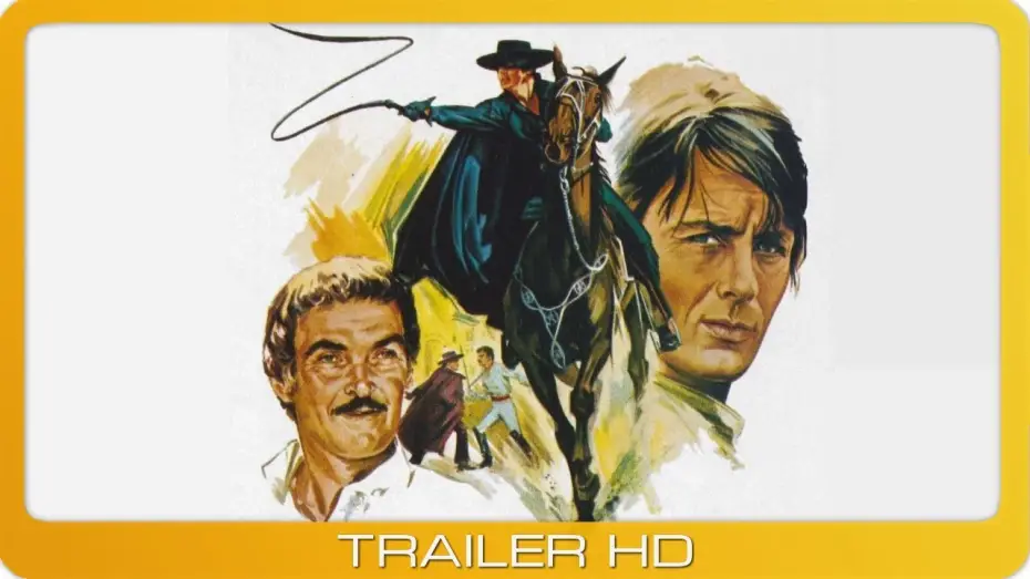 Video for the film Zorro — Zorro ≣ 1975 ≣ Trailer ≣ German | Deutsch
