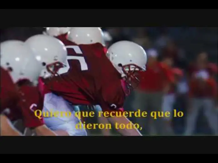 Video for the film Facing the Giants — Facing the Giants trailer español