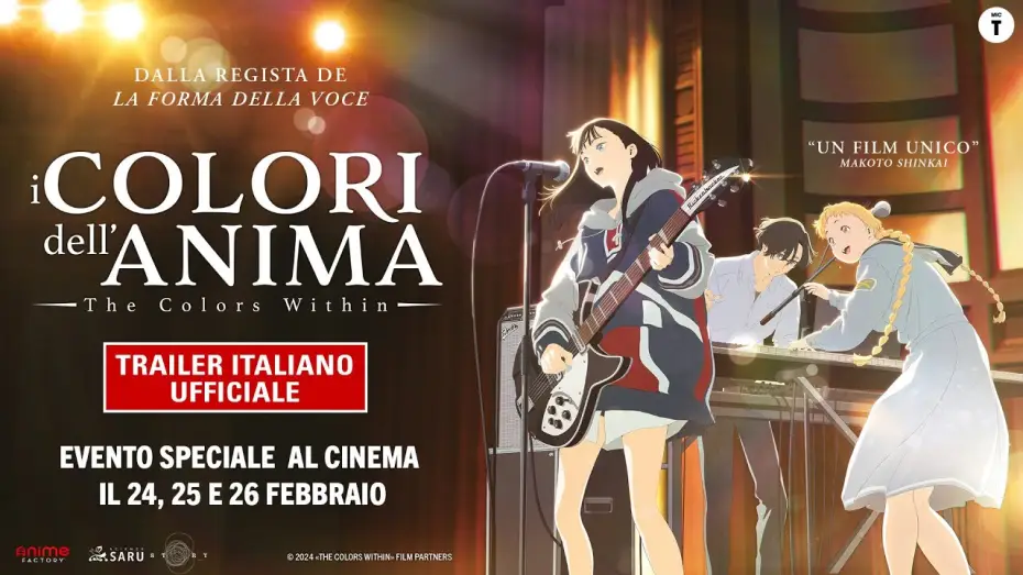 Video for the film The Colors Within — I Colori dell'Anima - The Colors Within | Trailer Italiano Ufficiale