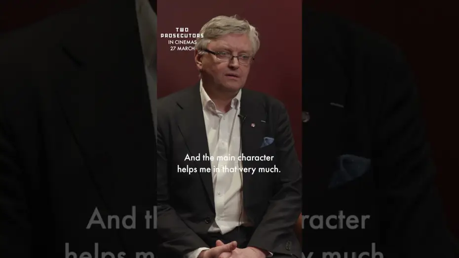 Video for the film Two Prosecutors — Sergei Loznitsa discusses the brave character at the centre of his political drama TWO PROSECUTORS
