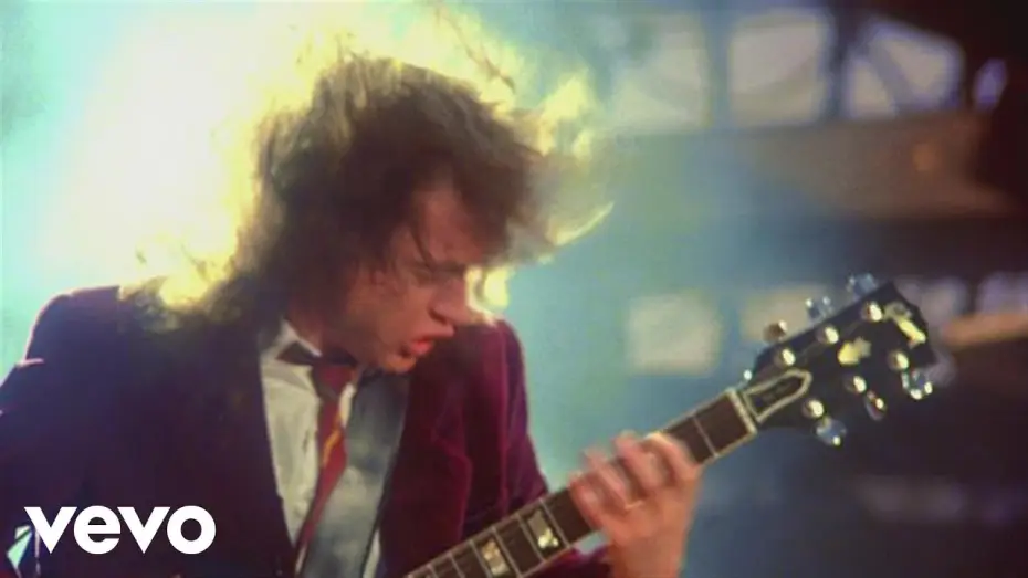 Video for the film AC/DC: Live At Donington — AC/DC - Back In Black (Live at Donington, 8/17/91)