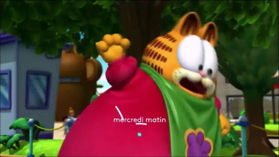 Video for the film Garfield's Pet Force — Super Garfield - BA France 3