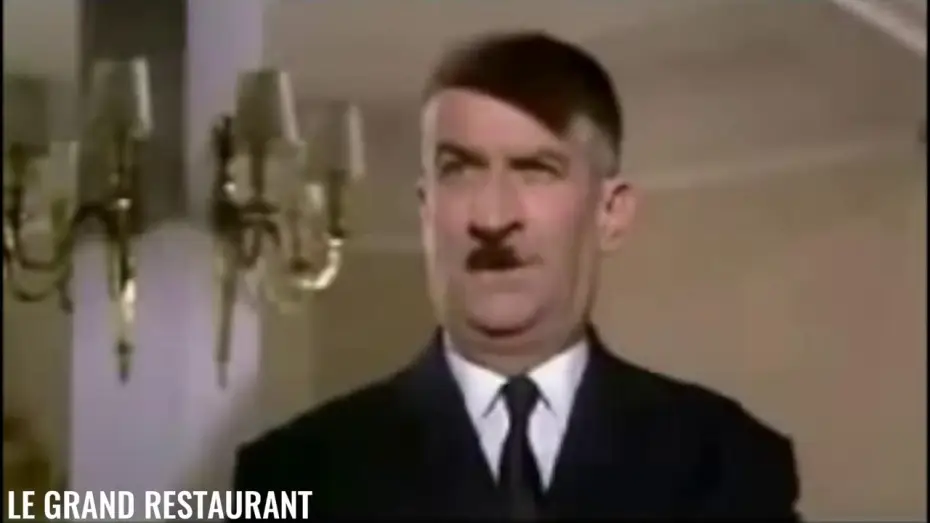 Video for the film The Restaurant — Le grand Restaurant - Scène culte – Hitler