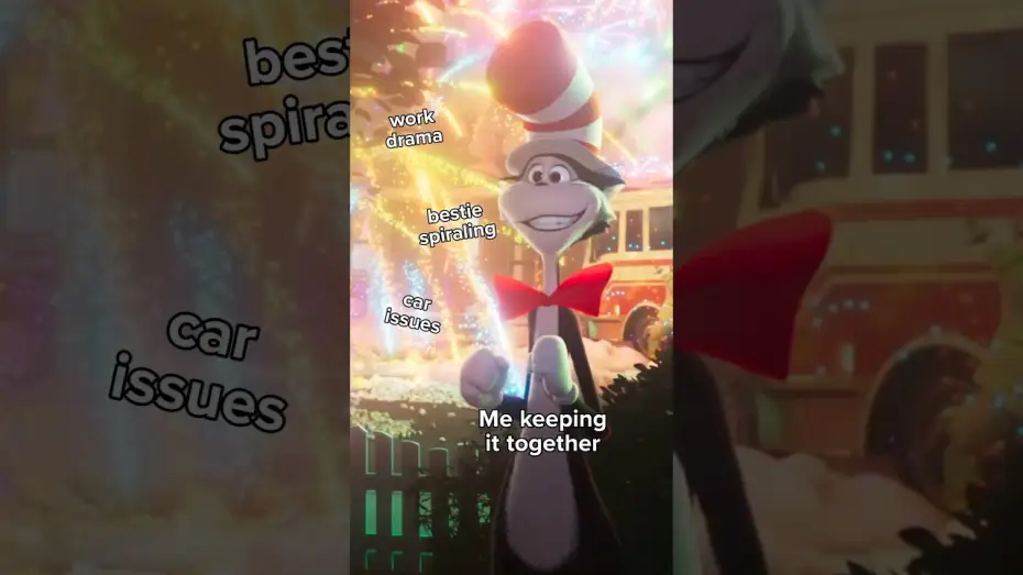 Video for the film The Cat in the Hat — Keep it together.