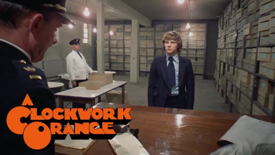 Video for the film A Clockwork Orange — Alex Arrives at Prison
