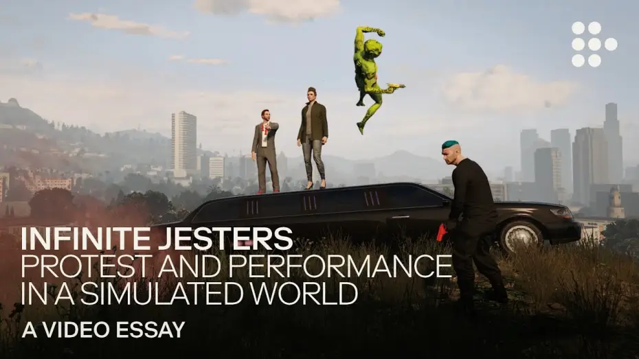 Video for the film Grand Theft Hamlet — Video essay: “Infinite Jesters: Protest and Performance in a Simulated  World”