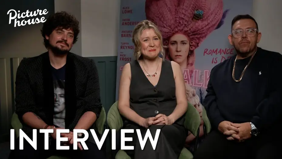 Video for the film Timestalker — Interview with Alice Lowe, Aneurin Barnard and Nick Frost