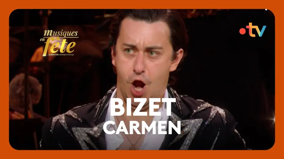 Video for the film Musiques en fête des Chorégies d'Orange — Bizet - Carmen, "Votre toast, je peux vous le rendre" avec Mark Kurmanbayev