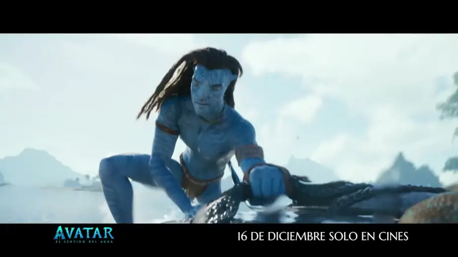 Video for the film Avatar: The Way of Water — Anuncio: 'Jake'