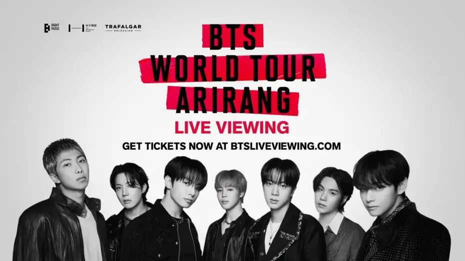Video for the film BTS World Tour 'Arirang' in Goyang: Live Viewing — BTS WORLD TOUR 'ARIRANG' LIVE VIEWING IN GOYANG & JAPAN Trailer 2
