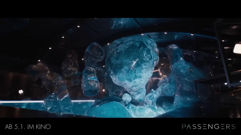 Video for the film Passengers — PASSENGERS - Clip "WaterBubbleBumper - Ab 5.1.2017 im Kino!