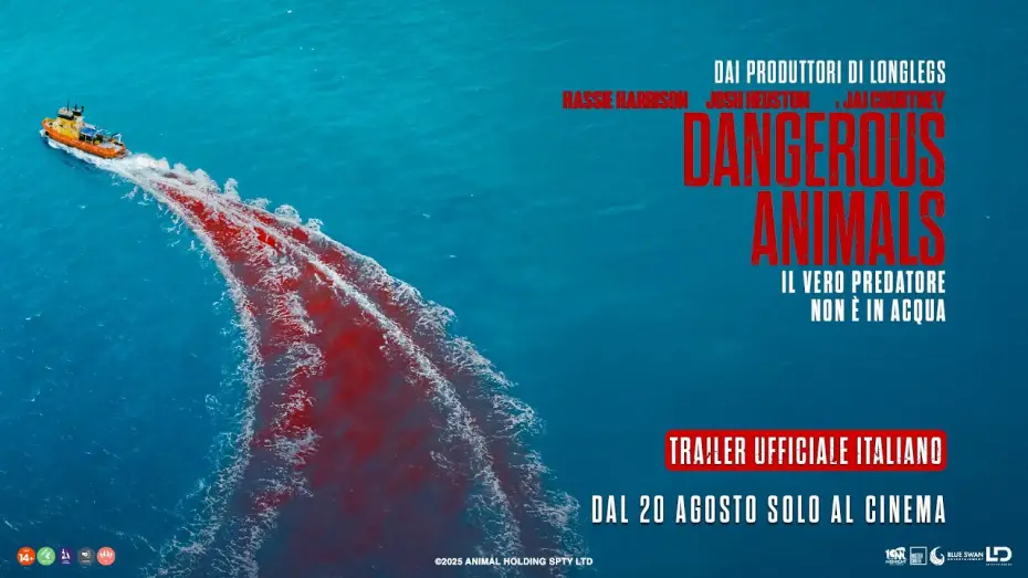 Video for the film Dangerous Animals — Dangerous Animals | Trailer Italiano Ufficiale