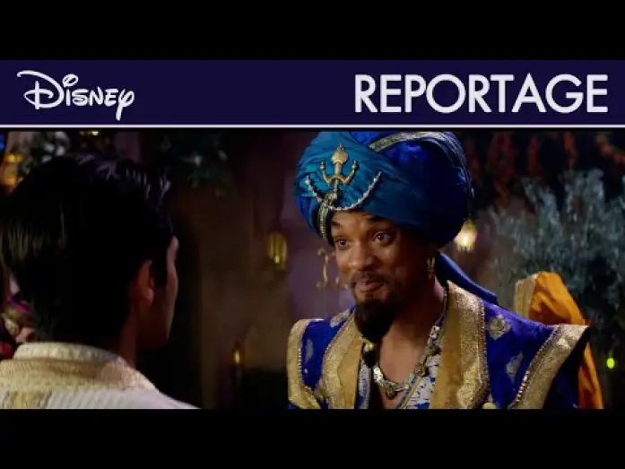 Video for the film Aladdin — Aladdin - Reportage "Rester fidèles à l'original" VOST