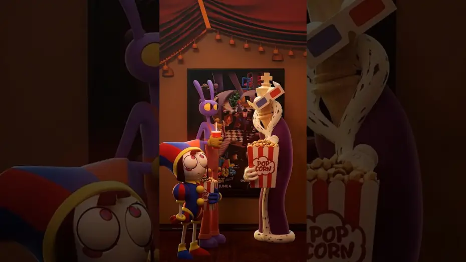 Video for the film The Amazing Digital Circus: The Last Act — We want to watch what Kinger's watching ngl