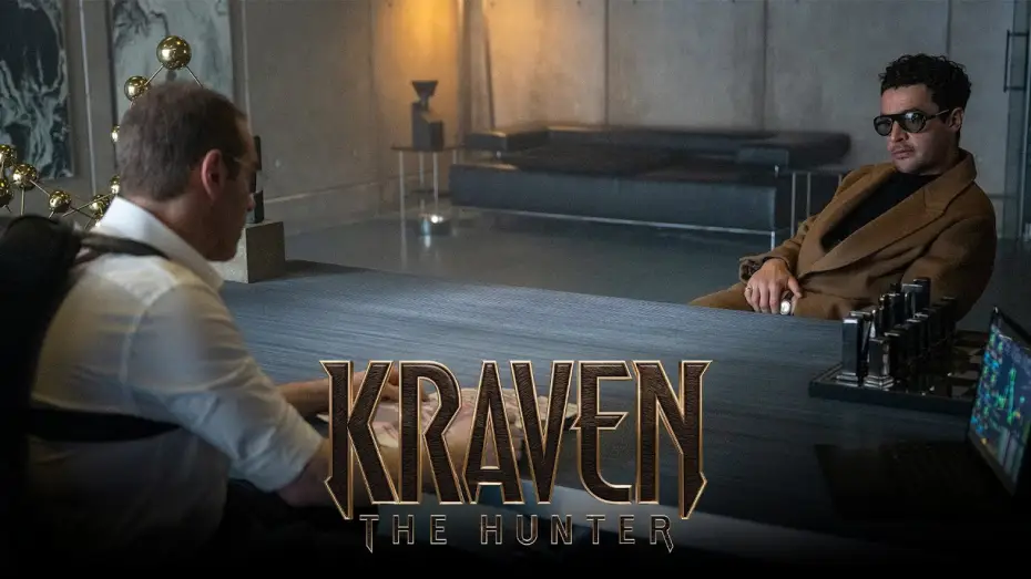 Video for the film Kraven the Hunter — De los productores de Venom