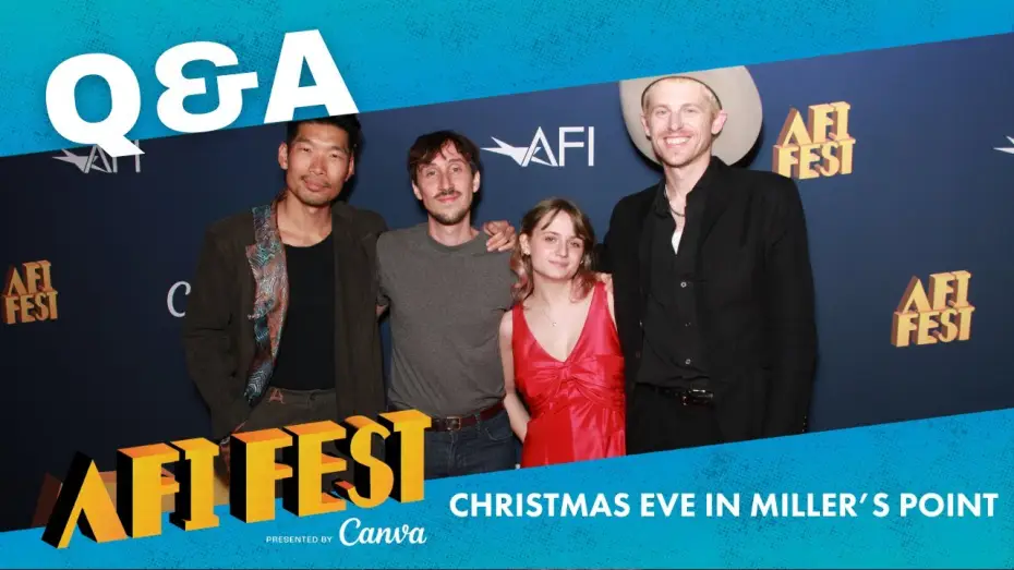 Video for the film Christmas Eve in Miller's Point — CHRISTMAS EVE IN MILLER’S POINT Conversation at AFI FEST 2024