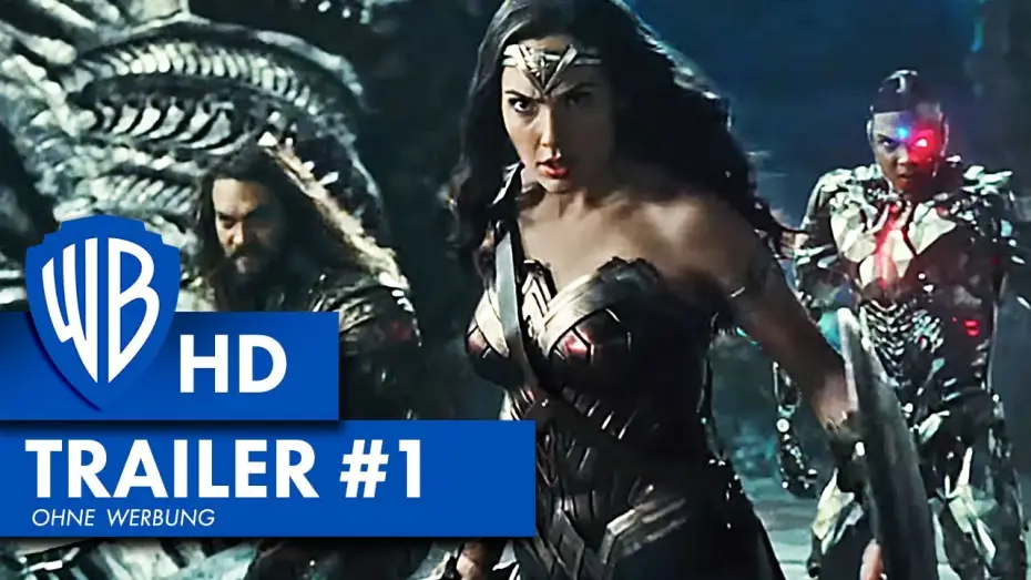 Video for the film Justice League — Justice League - Trailer 1 - Deutsch HD