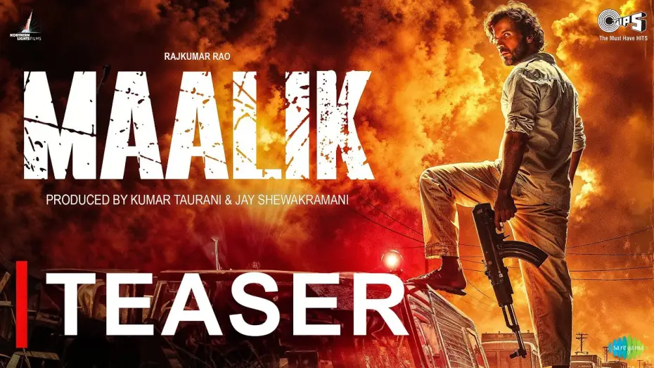 Video for the film Maalik — Maalik | Official Teaser |Rajkummar Rao |Pulkit | Kumar Taurani|Tips |Upcoming Movie |Conceptual