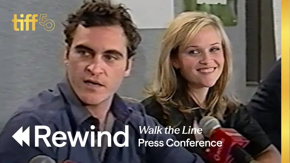 Video for the film Walk the Line — Press Conference (2005) | TIFF REWIND