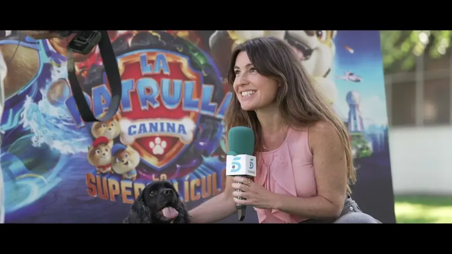 Video for the film PAW Patrol: The Mighty Movie — Unidad de Guías Caninos de la Policía Nacional