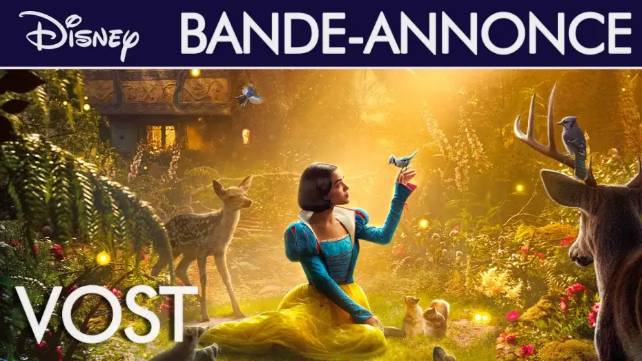 Video for the film Disney's Snow White — Première bande-annonce [VOSTFR]