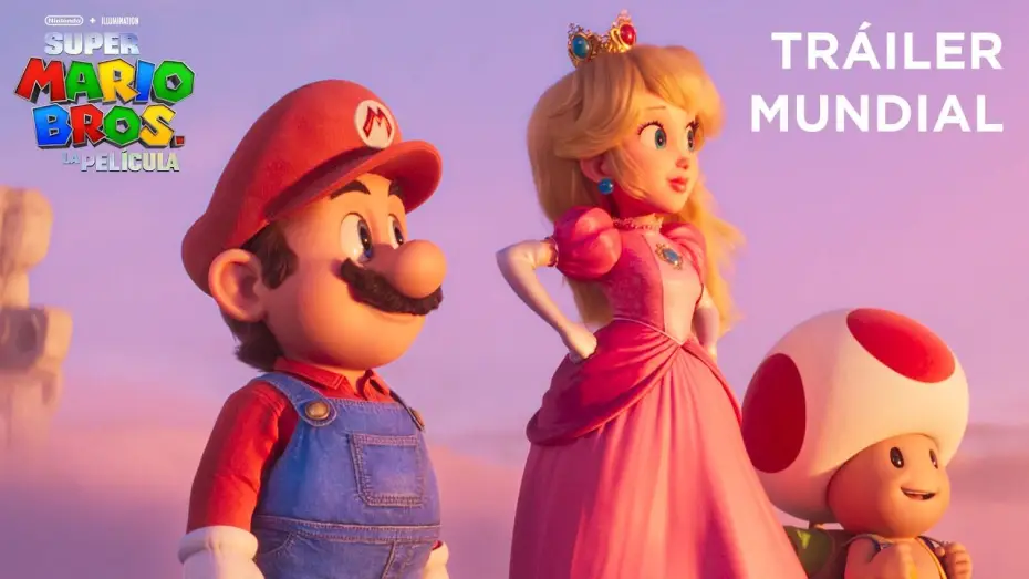 Video for the film The Super Mario Bros. Movie — Tráiler Oficial