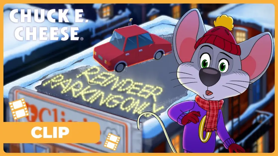 Video for the film A Chuck E. Cheese Christmas — Reindeer Parking ONLY!