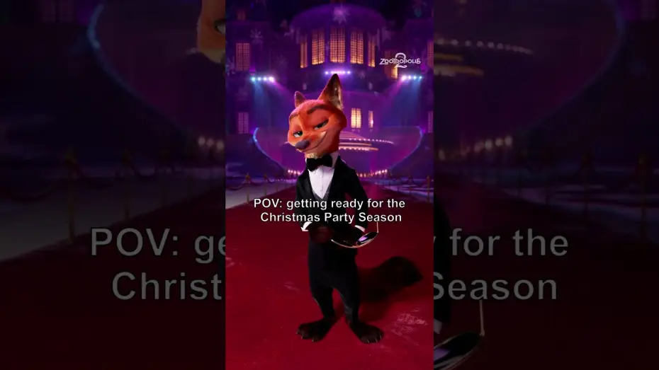 Video for the film Zootopia 2 — POV: Christmas Party Season