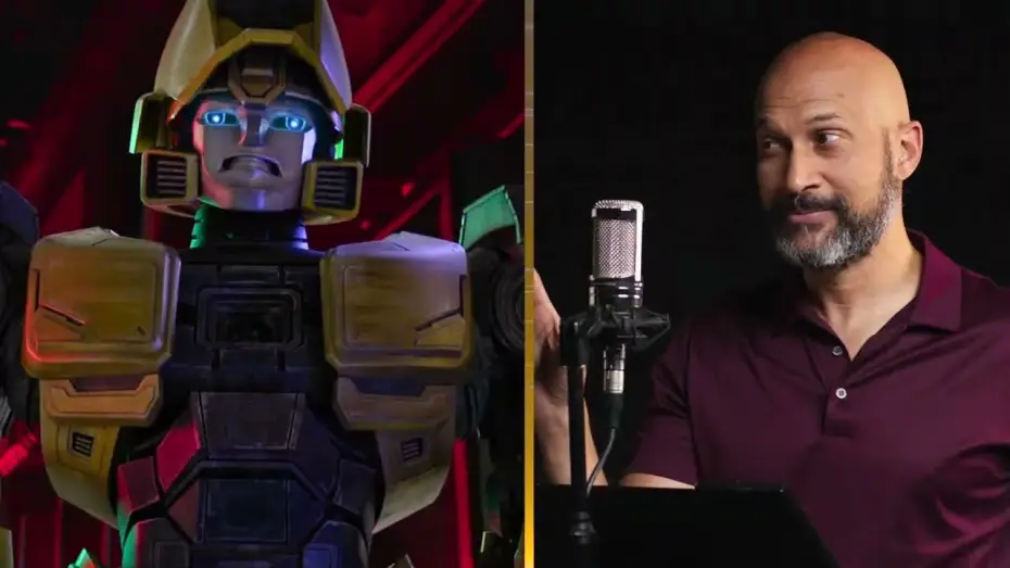 Video for the film Transformers One — Giving Bee a Voice Featurette